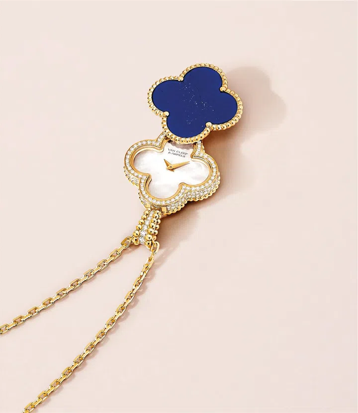 新娘, 隐秘式吊坠腕表, 婚纱造型, Bridal jewellery, pendant watch, Van Cleef & Arpels