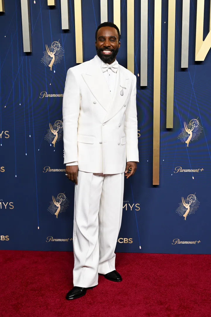 Tramell Tillman at the 77th Primetime Emmy Awards held at the Peacock Theater on September 14, 2025 in Los Angeles, California. (Photo by Gilbert Flores/Variety via Getty Images)