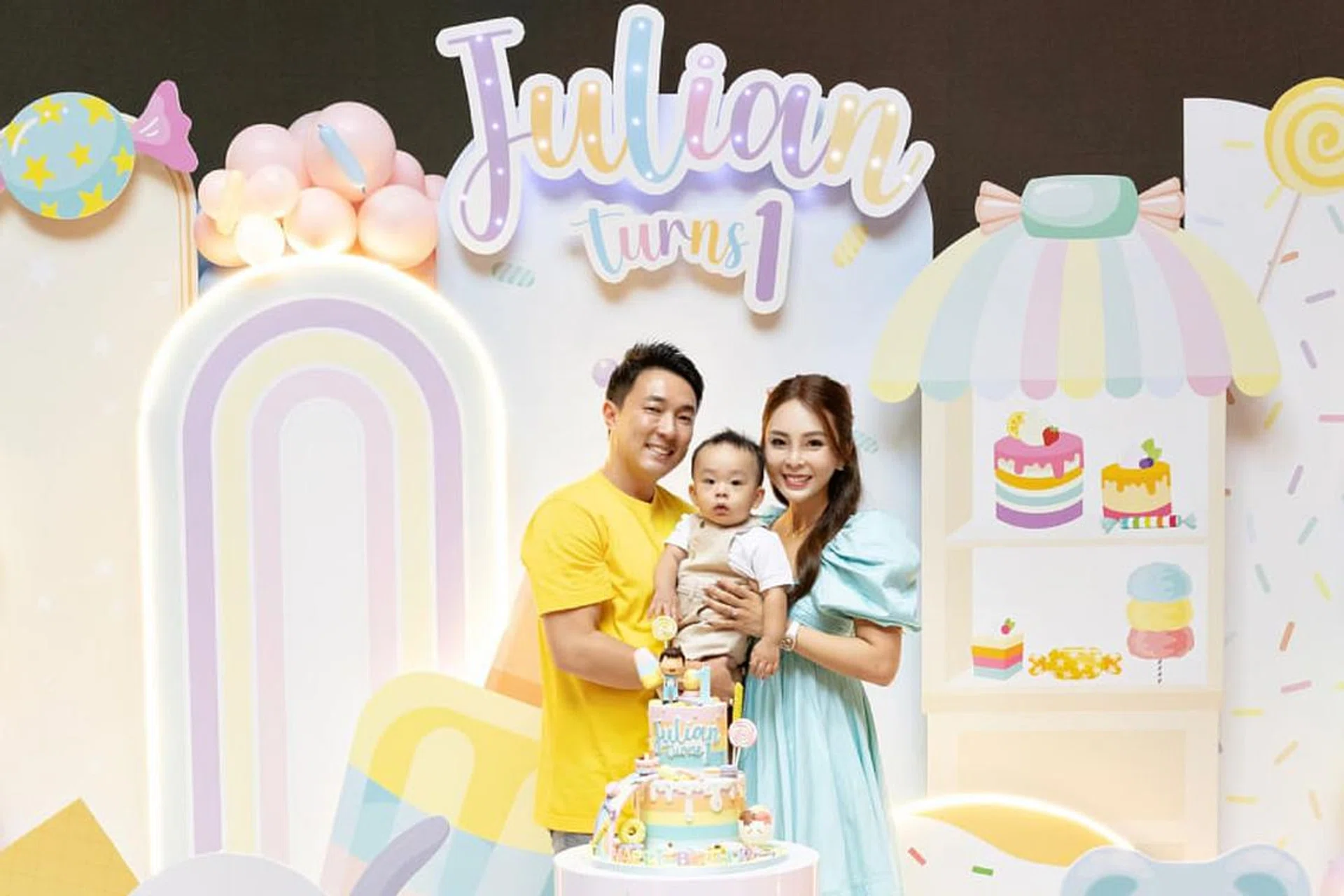 Wan Ting Candyland Party Capella Singapore for Son Birthday