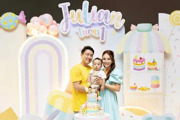 Wan Ting Candyland Party Capella Singapore for Son Birthday