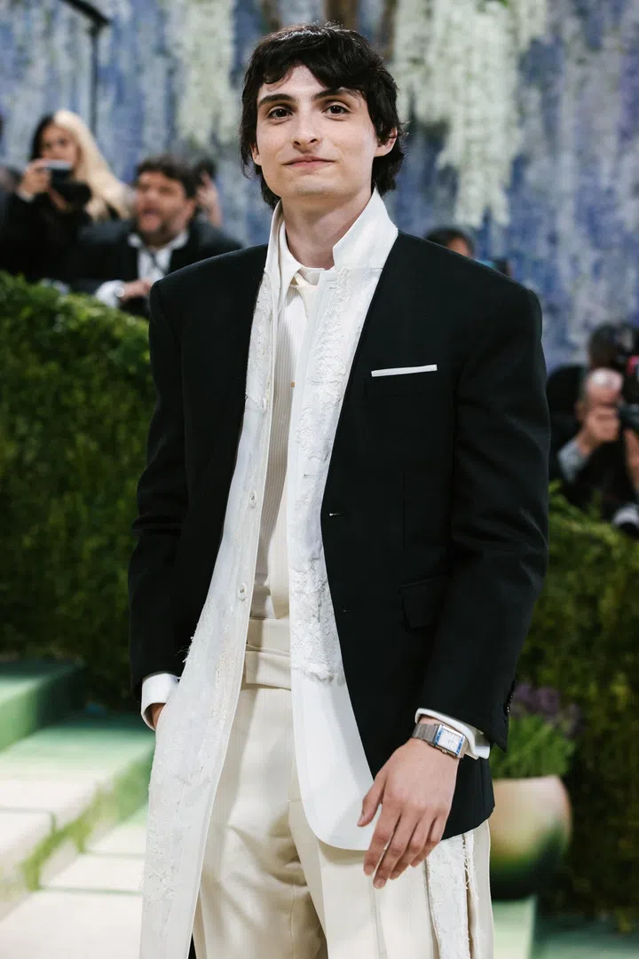 Finn Wolfhard at The 2026 Met Gala Celebrating "Costume Art" held at The Metropolitan Museum of Art on May 04, 2026 in New York, New York. (Photo by Lexie Moreland/WWD via Getty Images)