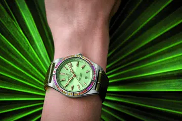 Rainbow watches, Rainbow dials, Gemstones, Coloured gemstones, Watches, Chanel, Bvlgari, Hublot, Brietling, Audemas Piguet, Zenith, Piaget
