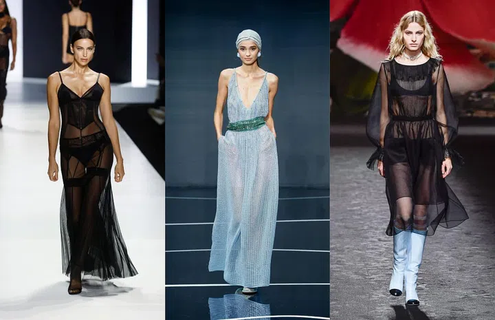 左至右：Dolce&Gabbana、Emporio Armani、Chanel