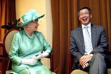 Queen Elizabeth II age death mourning moments in Singapore