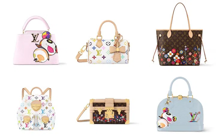Louis Vuitton x Murakami复刻系列单品 Photo Courtesy of Louis Vuitton 
