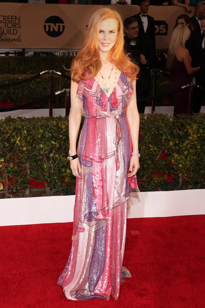 LOS ANGELES, CA - JANUARY 30: Actress Nicole Kidman attends the 22nd Annual Screen Actors Guild Awards at The Shrine Auditorium on January 30, 2016 in Los Angeles, California.  (Photo by Todd Williamson/Getty Images)