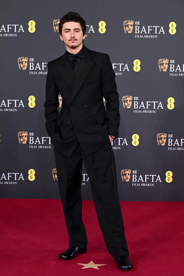 Timothee Chalamet Givenchy by Sarah Burton BAFTA