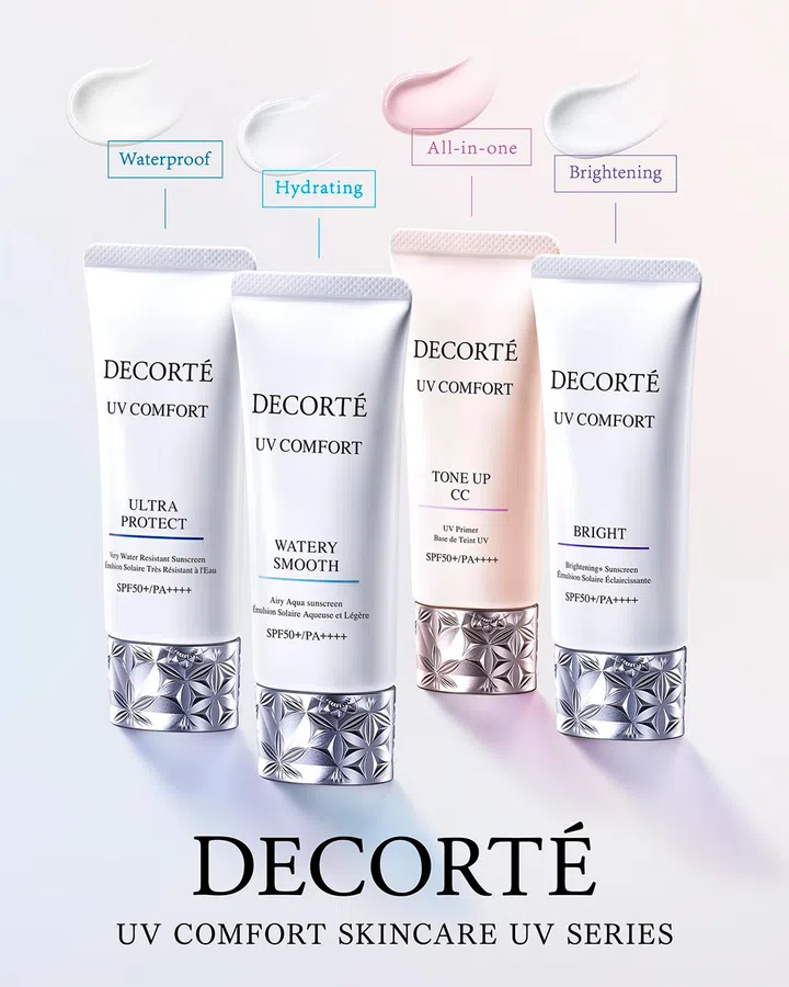 DECORTÉ  UV Comfort Skincare Series 