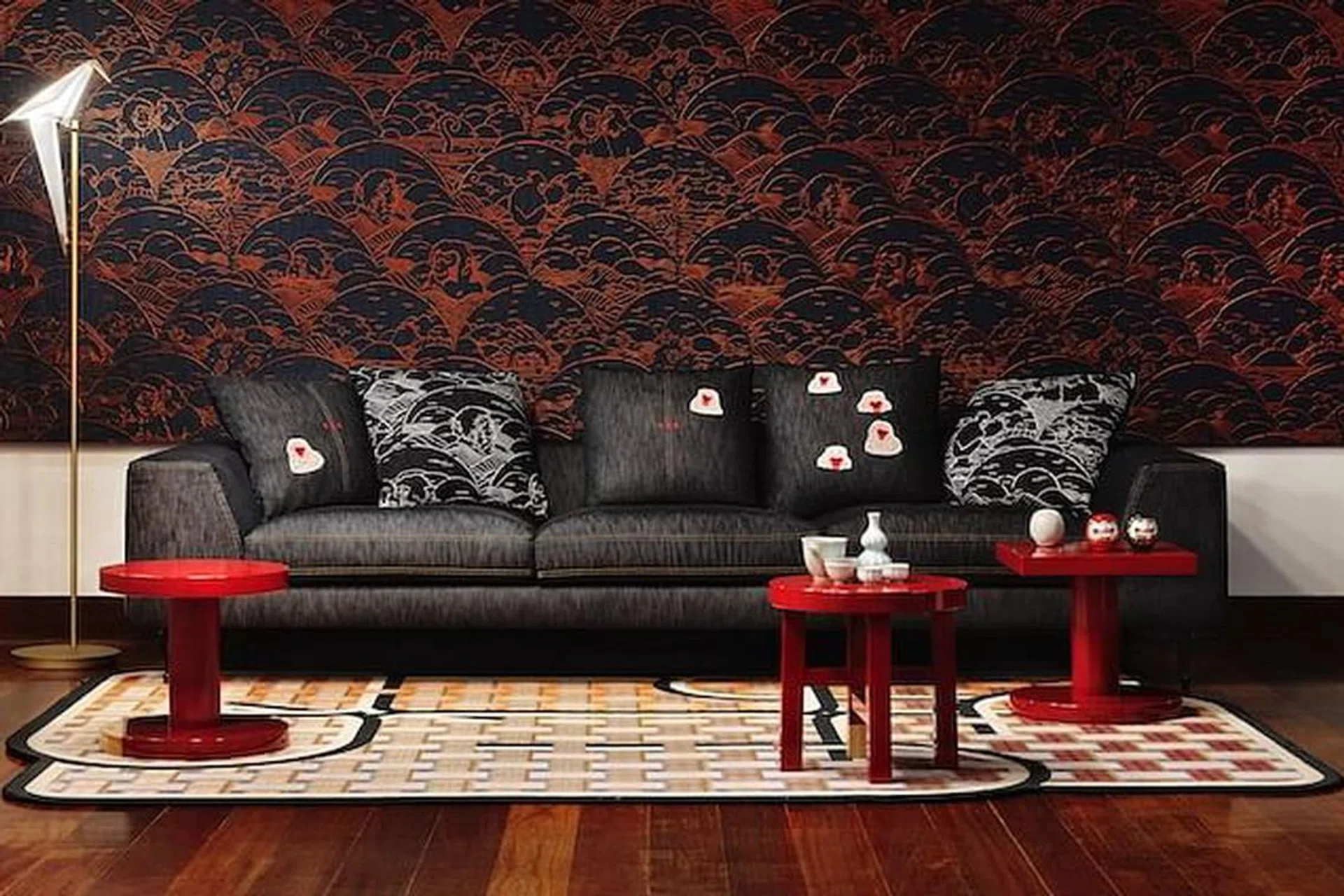 Japanese inspired furniture, design trend, Scandinavian design, Italian design, Tokyo 2020 Olympics, luxury furniture