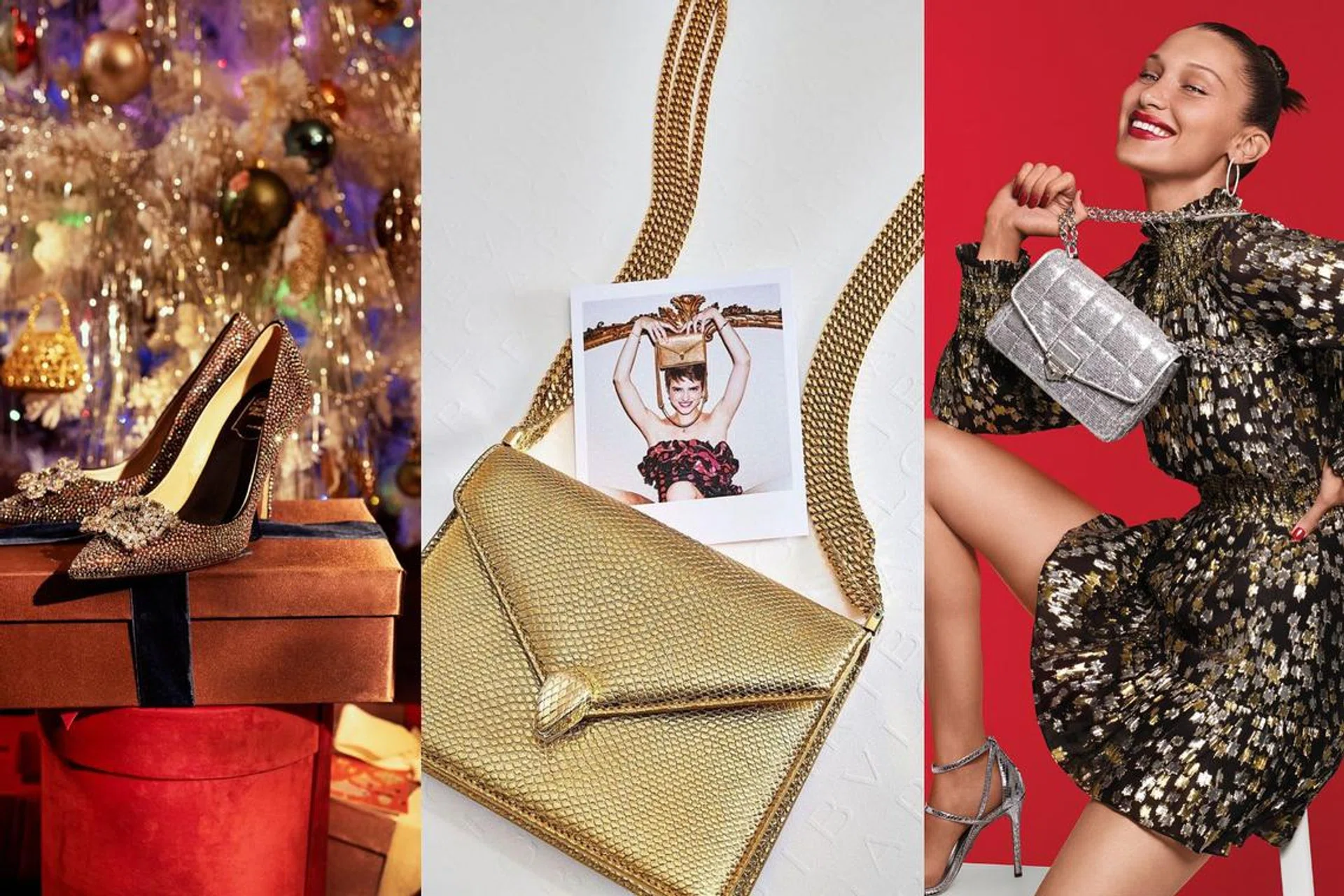 Christmas,Holiday,Gift Guide,Fashion,Dior,Fendi,Prada,Gucci,Saint Laurent, Louis Vuitton, Coach, Burberry, Loro Piana, Versace, NET-A-PORTER,BVLGARI,Michael Kors,Roger Vivier,Rimowa,Luxottica