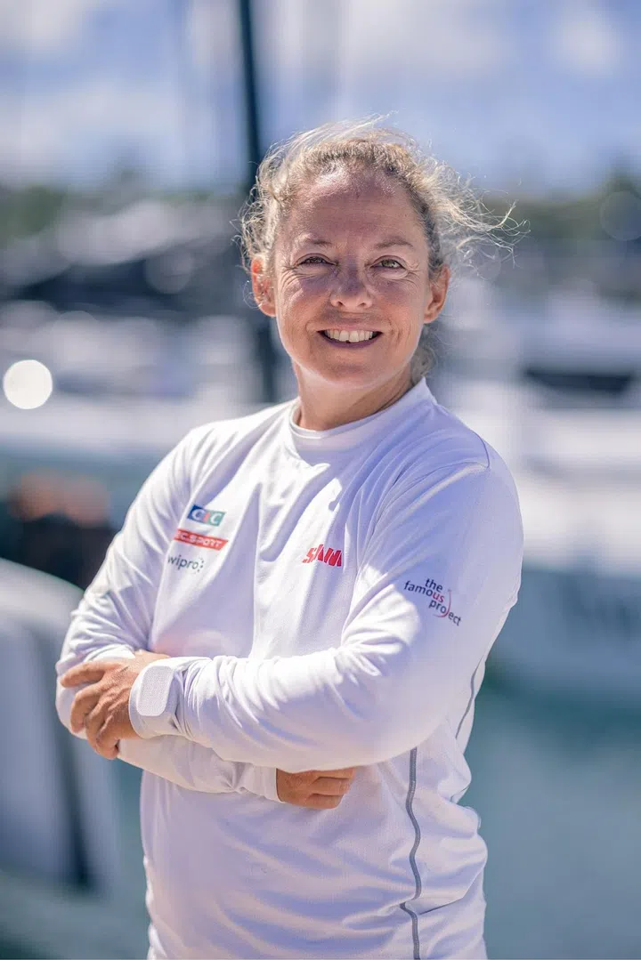 帆船手Alexia Barrier/Photo courtesy of Richard Mille。