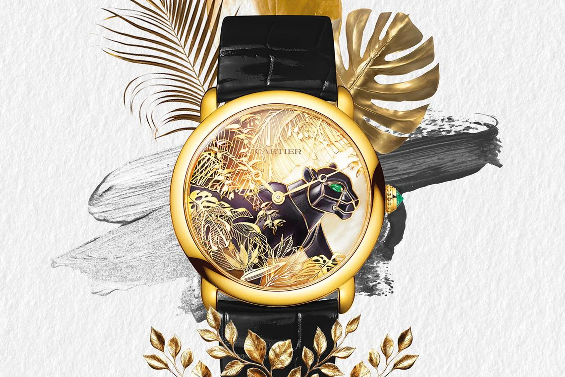 卡地亚，艺术腕表，艺术表盘, metiers d art, artistic watches, cartier