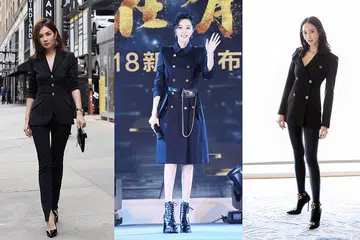 Latest celeb trend: look chic and sexy like Yoona, Fan BingBing, Ning Chang and more in these masculine feminine outfits