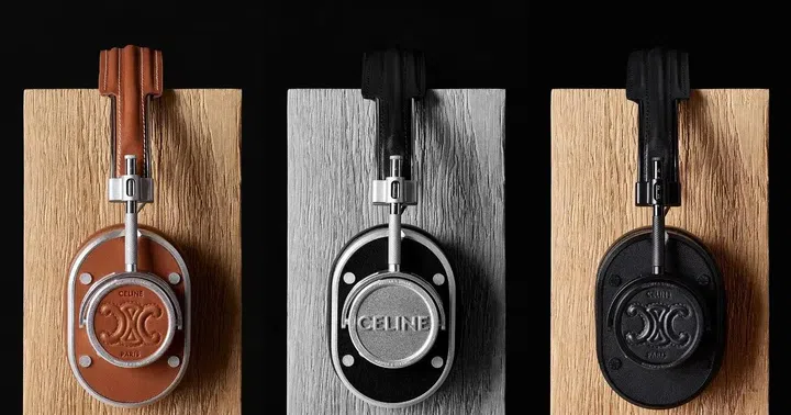 Celine X Master & Dynamic 无线耳机 (Photo Courtesy of Celine)