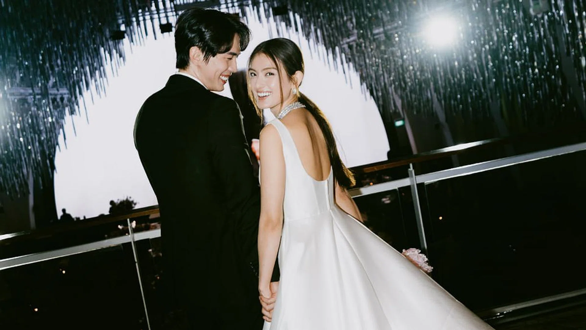 Hong Ling, Nick Teo, Wedding, Celebrity Wedding, Wedding Gown