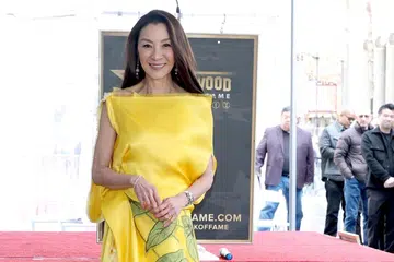 Michelle Yeoh Dior Hollywood Walk of Fame