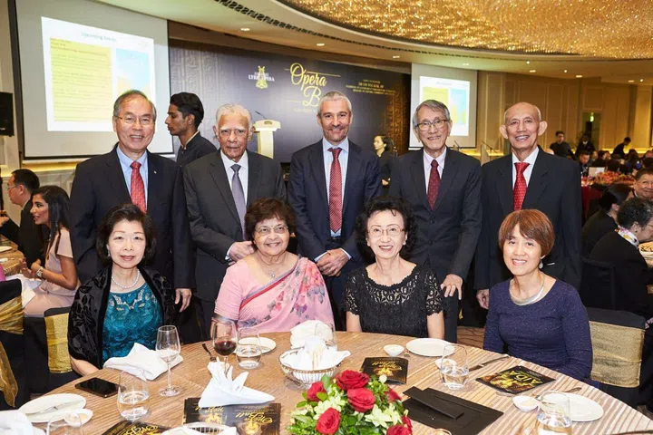 Standing: Vincent Chen, Gopinath Pillai, Crisiano Cavalli, Low Siew Joon, Po'ad Mattar. Sitting: Shyamala Pillai, Lana Low & Peng Mattar