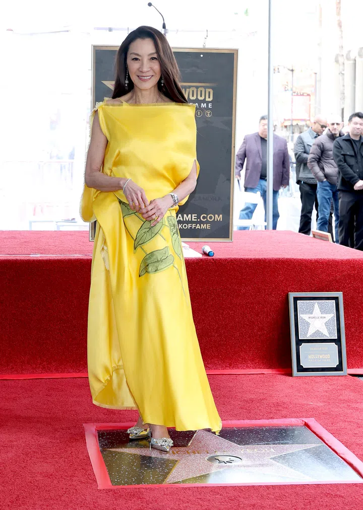 Michelle Yeoh Hollywood Walk of Fame