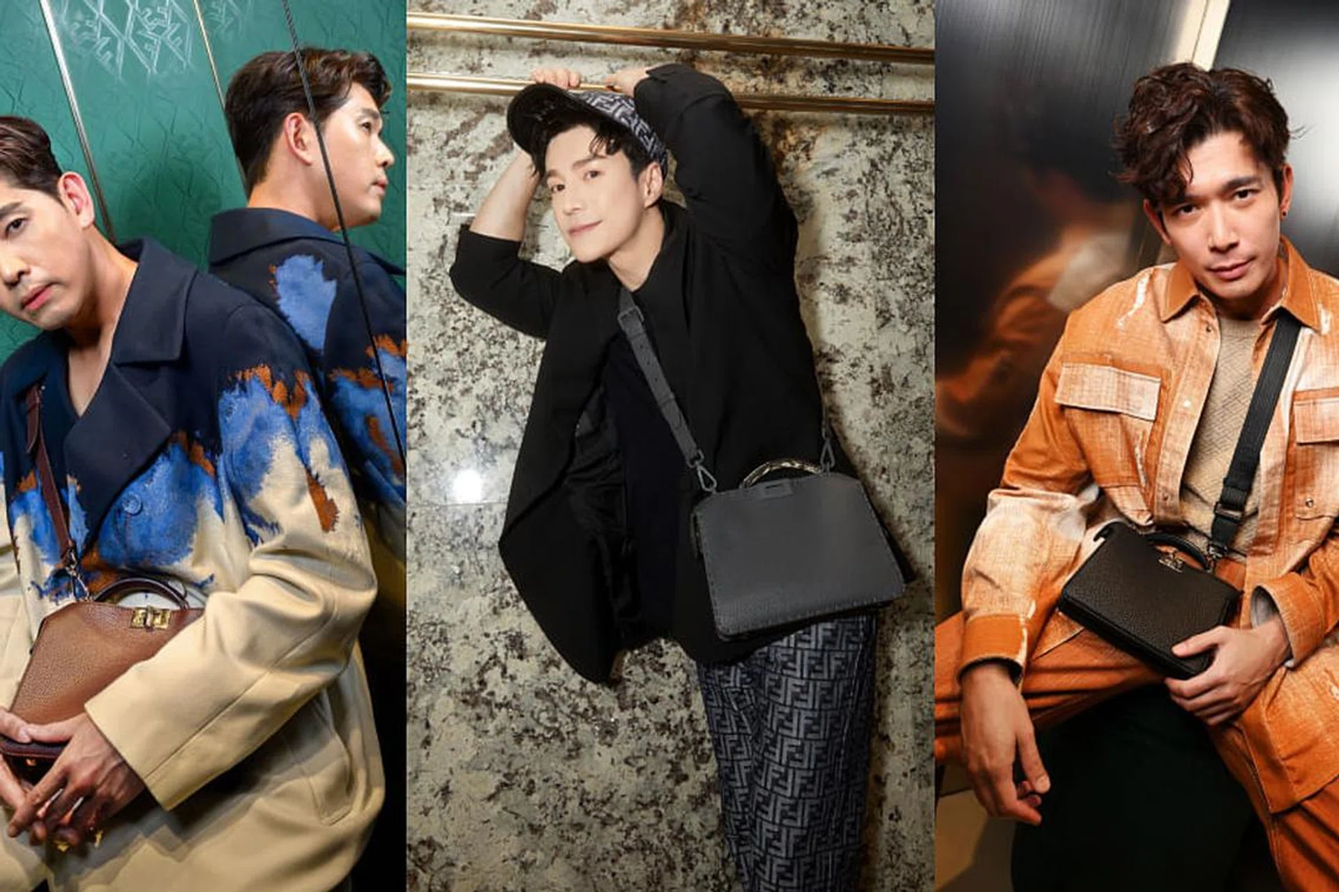 Lawrence Wong Elvin Ng and other local celebs spotted at Fendi's New Men's Boutique Opening Party