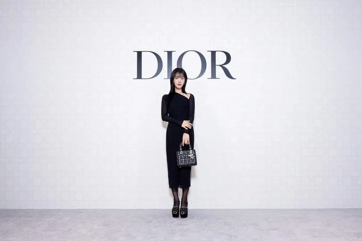 金智媛现身Dior台北新光三越Diamond Towers精品店。（照片：Dior提供） 