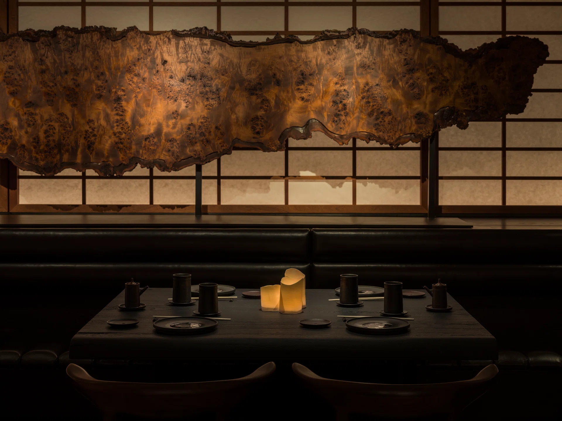 Sushi Park restaurant at the Saint Laurent Rive Droite Store on rue Saint Honore in Paris, France - Photo ©Kristen Pelou