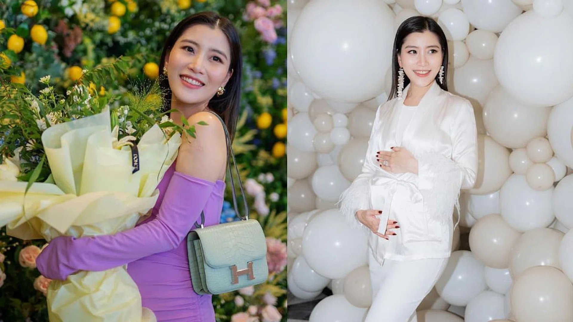 Billionaire Heiress Chryseis Tan's flawless maternity style