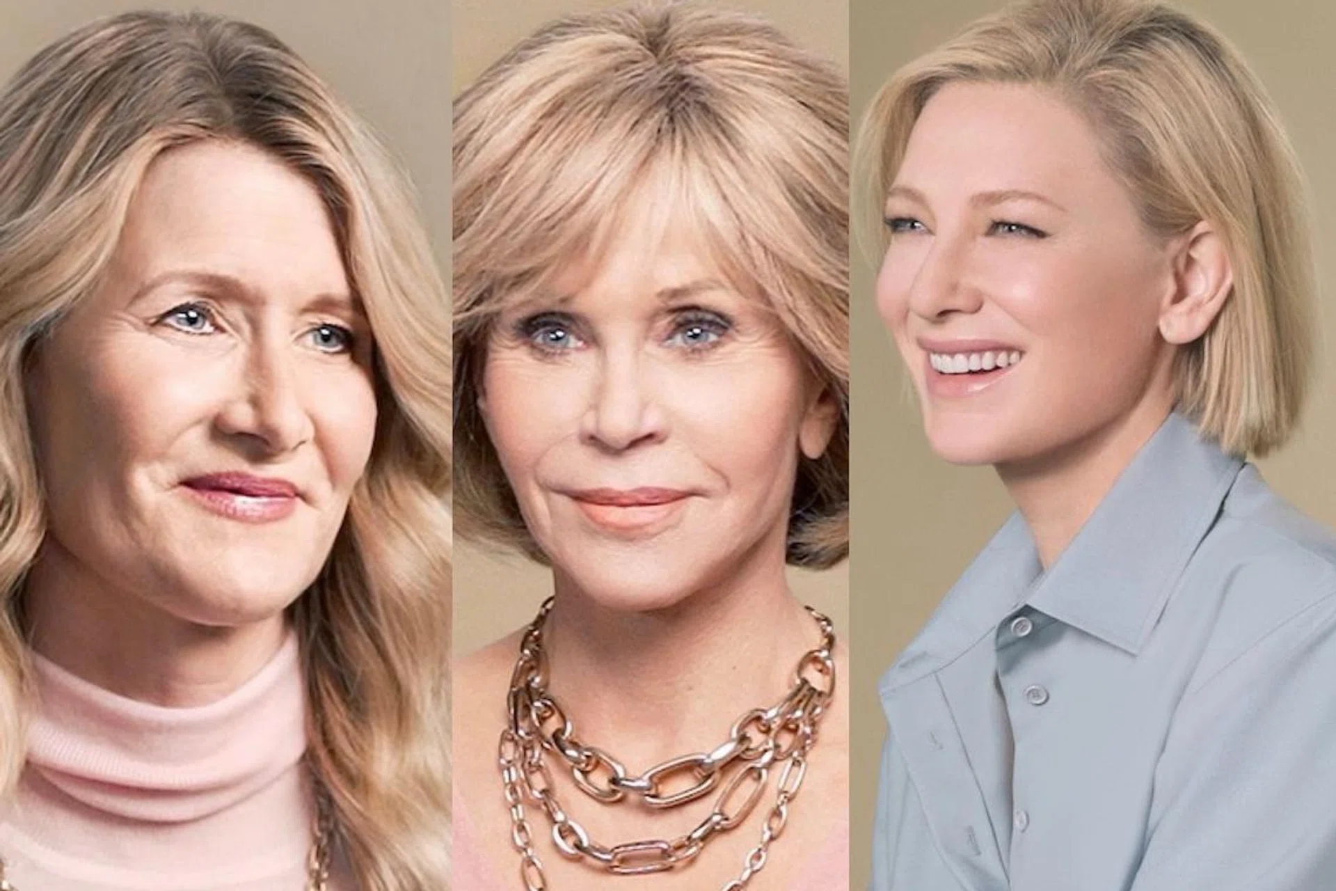 Laura Dern, Jane Fonda, Cate Blanchett