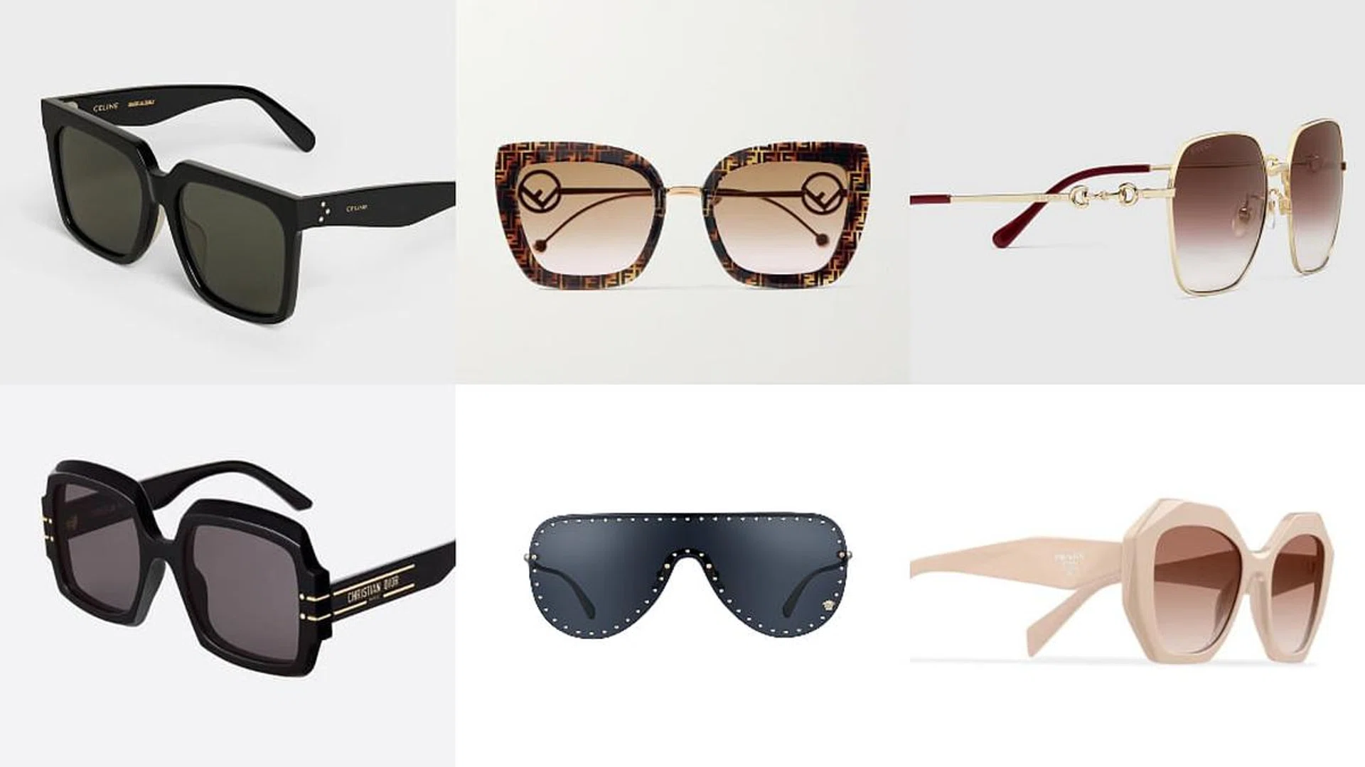 Fashion, Eyewear, Sunglasses, Chanel, Dior, Bottega Veneta, Versace, Burberry, Celine, Gucci, Jimmy Choo, Gentle Monster, Prada