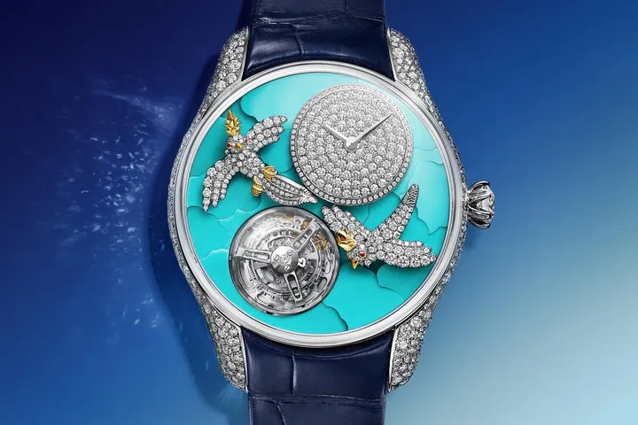 Tiffany & Co., LVMH Watch Week, Jean Schlumberger by Tiffany Bird on a Flying Tourbillon, Watches