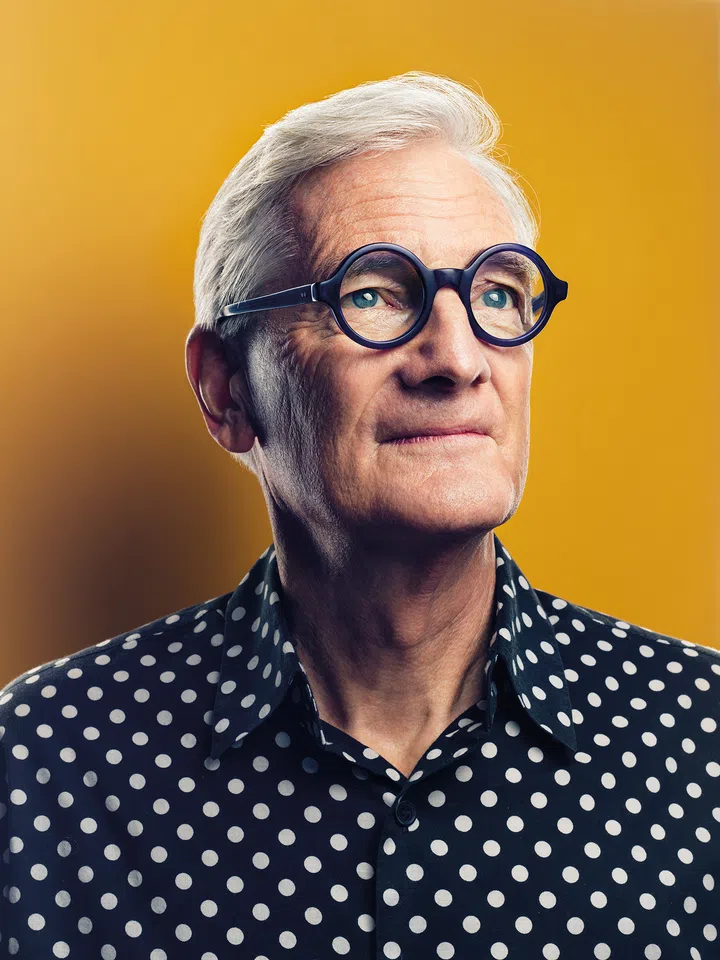 James Dyson Photographed at Dyson's Malmesbury HQ, July 2021