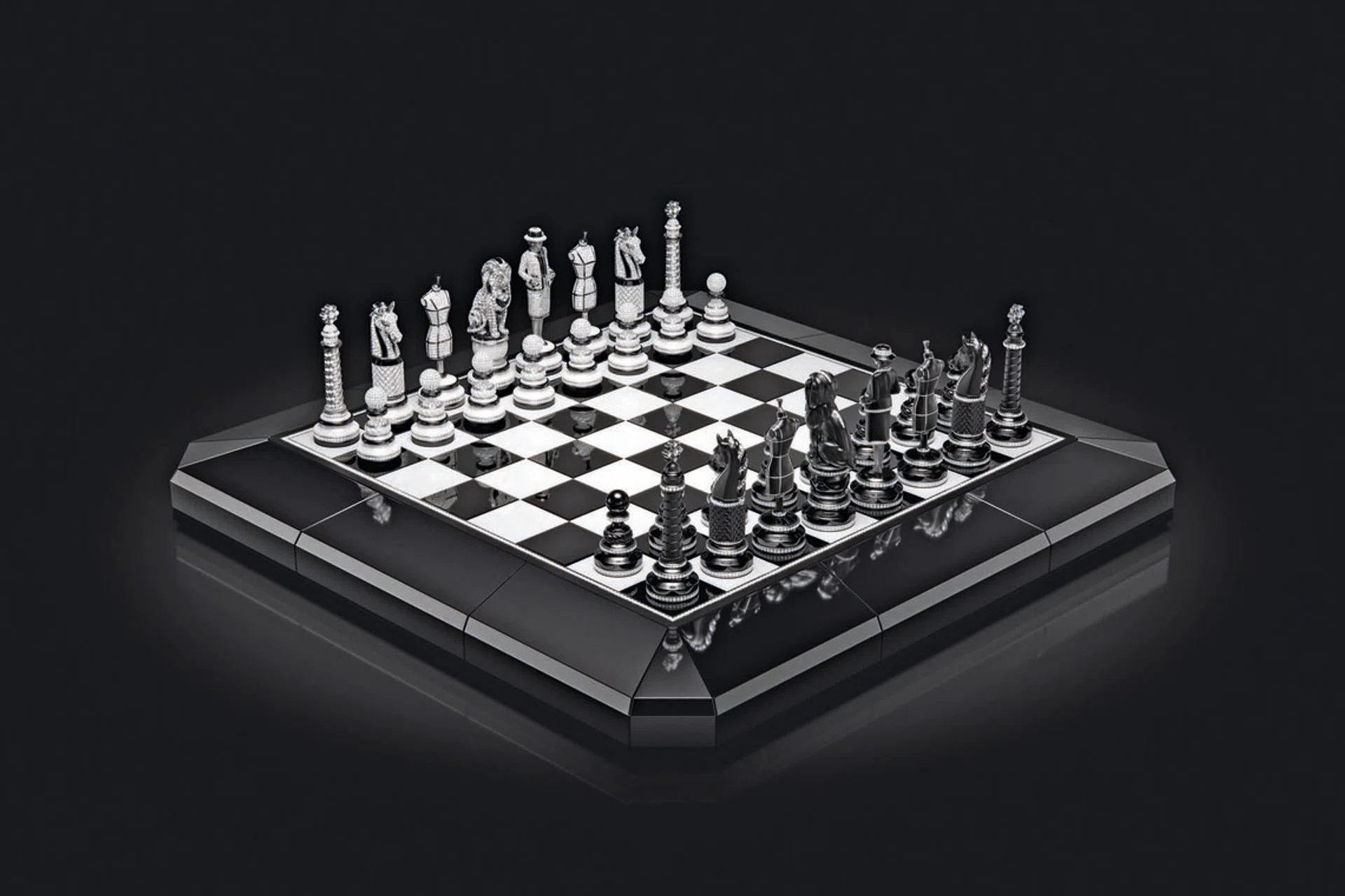 座钟, Chanel, The Chessboard