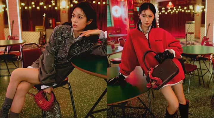 Miu Miu《如期而遇》形象广告。Photo Courtesy of Miu Miu