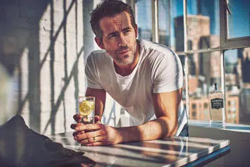 Ryan Reynolds, Aviation American Gin, Gin, Liquor, Alcohol, Hollywood, Hollywood actors, celebrities, celebrity business, Liquor brand, Lifestyle, drinks, Dwayne Johnson, George Clooney, Nick Jonas, Channing Tatum