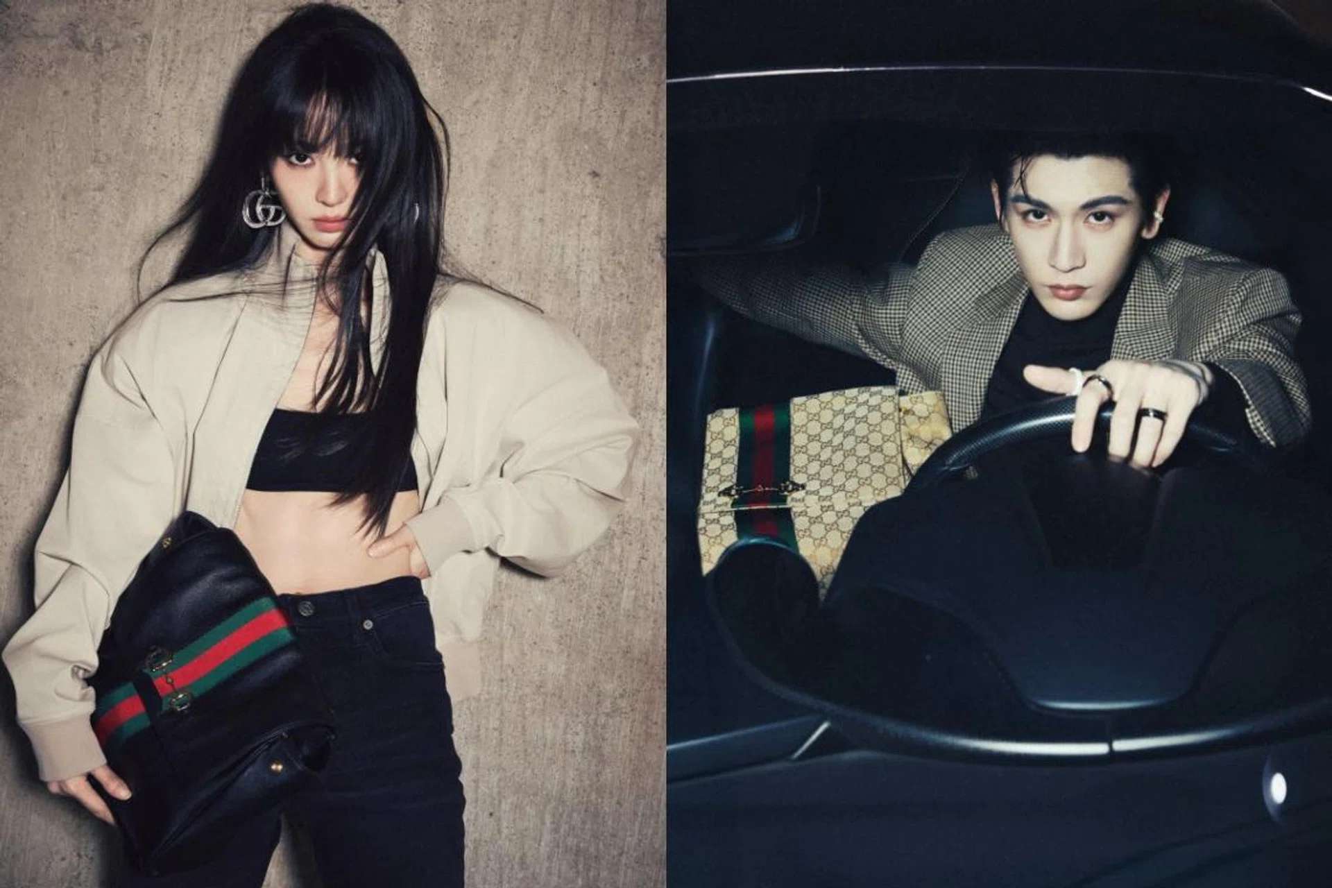 张凌赫，田曦薇, gucci Paparazzo