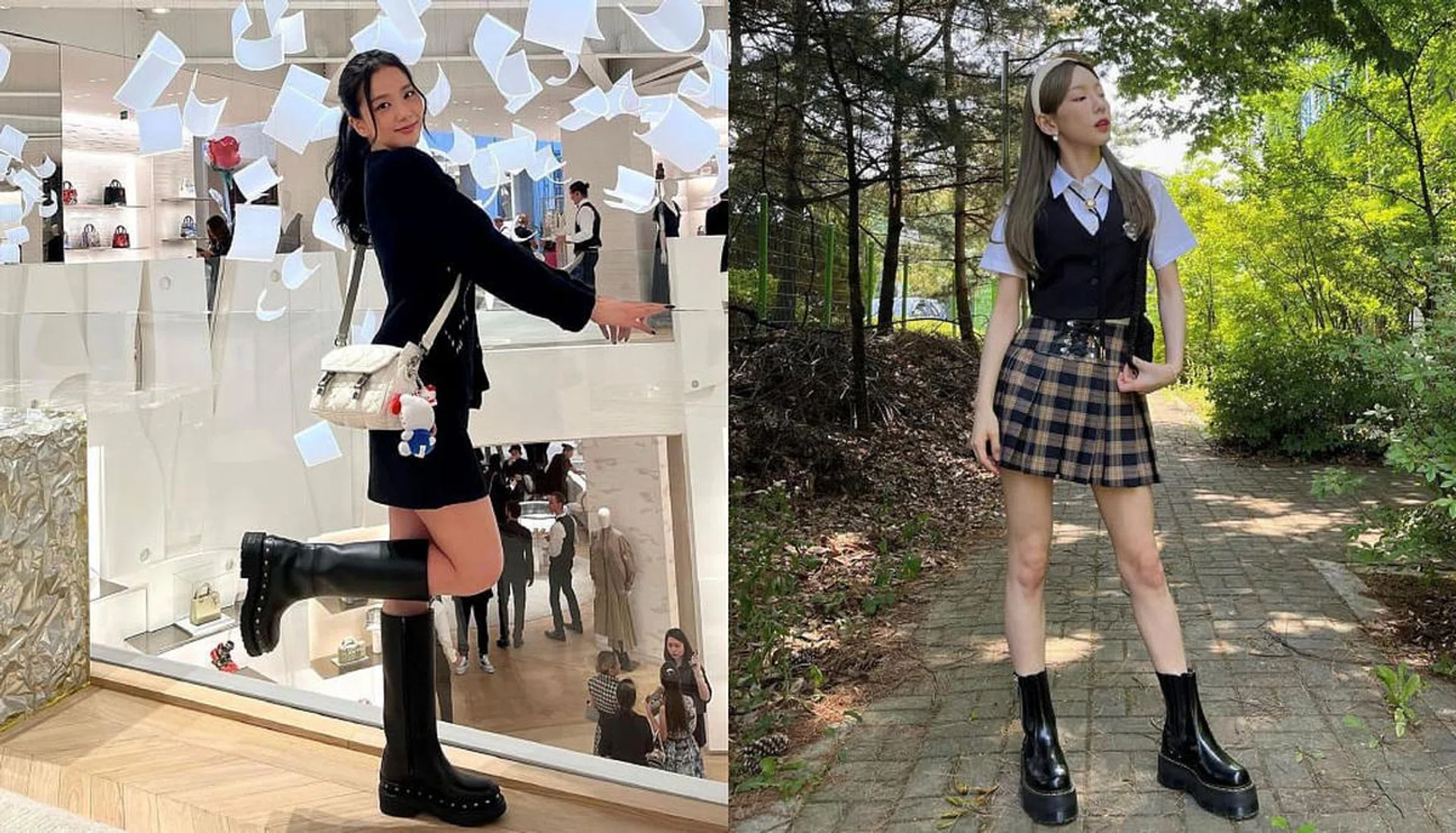designer chunky boots that are stylish and comfy