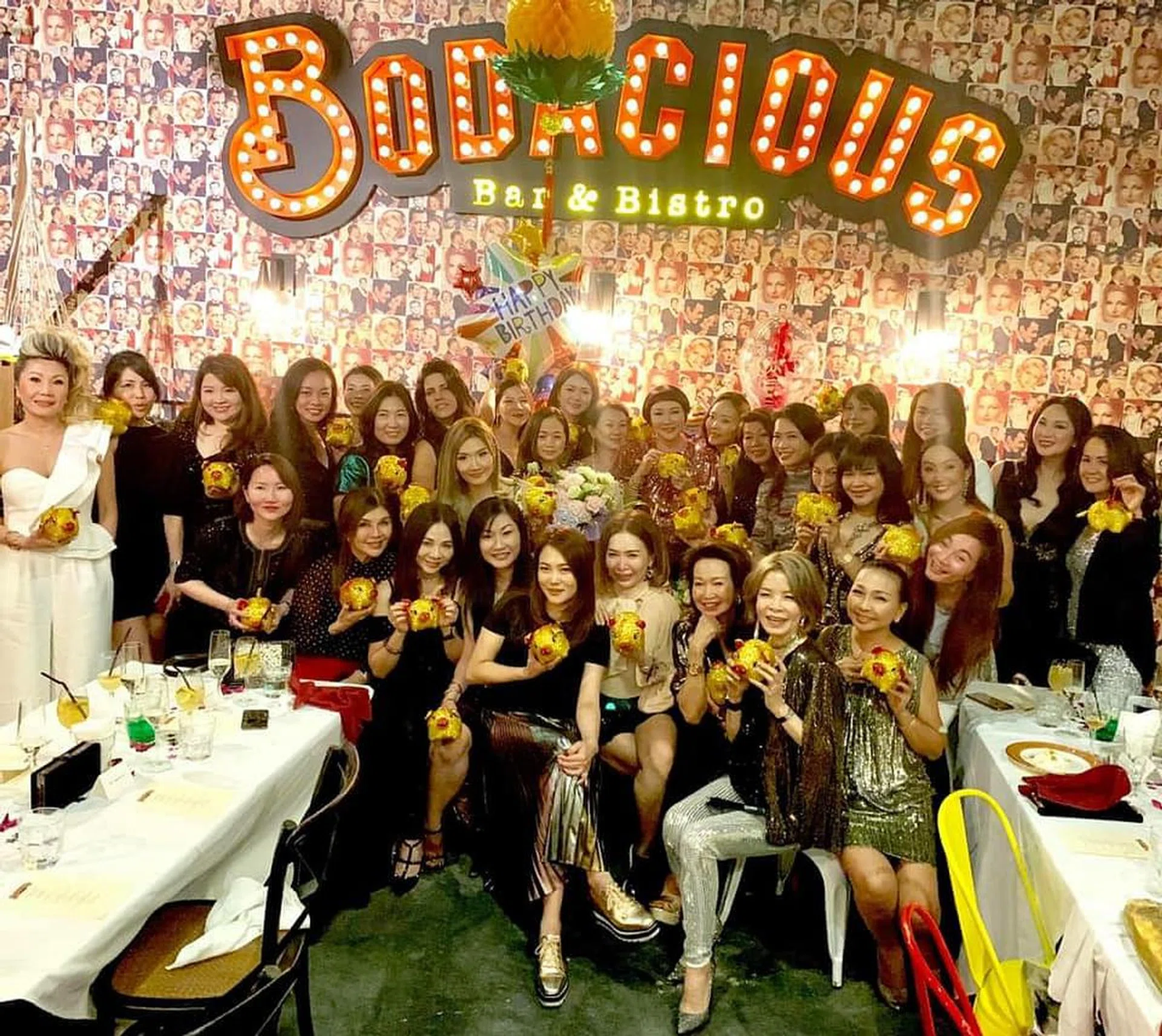 Frances Low, birthday party