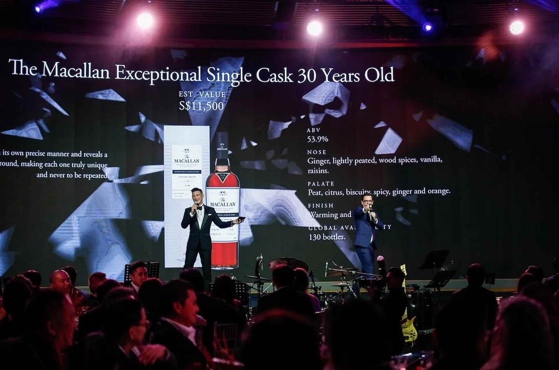 The Macallan, single malt whisky, Scotch whisky, charity gala dinner, Capella Singapore. Baan Dek Foundation, children, auction