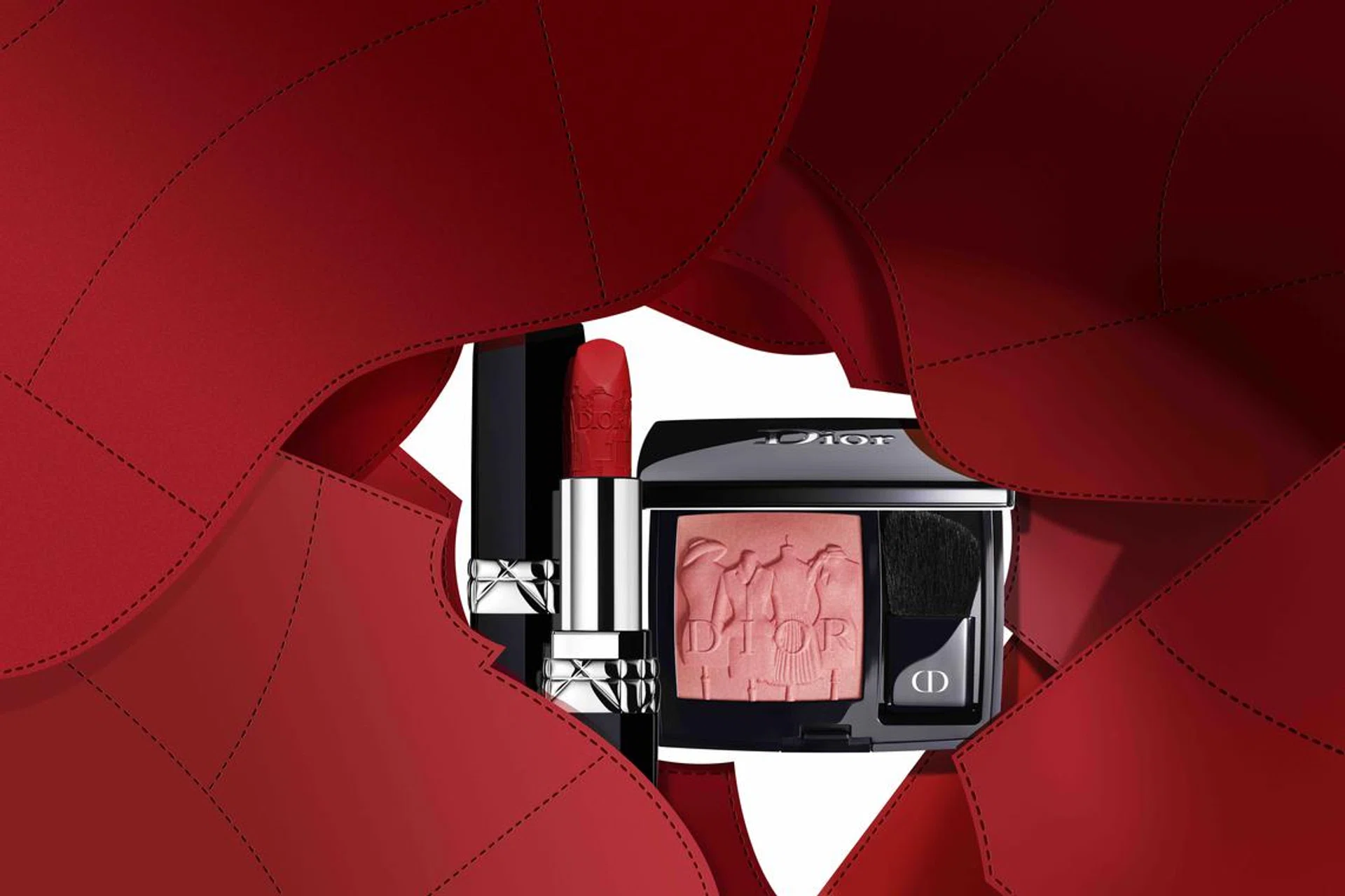 Rouge Dior, Lipstick, Dior makeup, 唇膏
