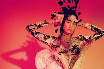 Fashion, Fashion Spread, November, Birds of Paradise,Chanel, Gucci, Celine, Bottega Veneta, Louis Vuitton, Tory Burch, Moncler, Hermes, Richard Quinn, Valentino