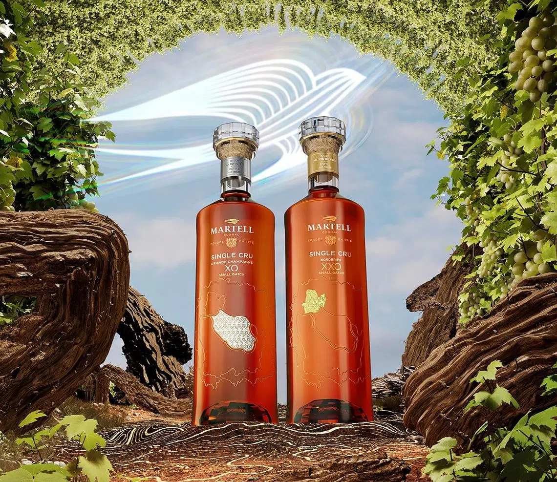 Martell highlights the unique personality of individual terroirs