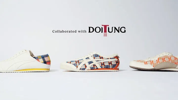Onitsuka Tiger X Doi Tung 系列 (Photo Courtesy of Onitsuka Tiger)