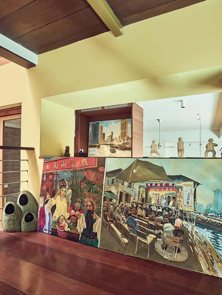 Stephen Teo art collector home and decor 