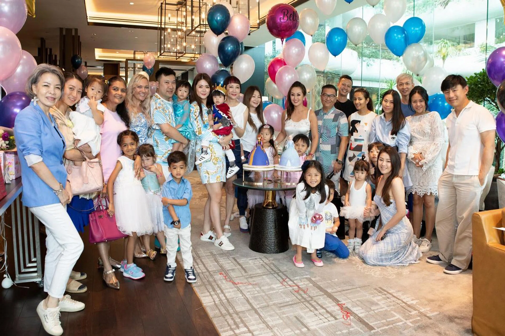 Serene Chua throws Frozen movie themed birthday party for her daughter