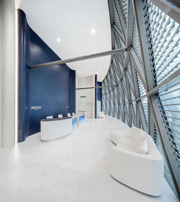 Mizu Aesthetic旗舰诊所结合美容副牌Aeres，内部宽敞舒适。(photo:mizu aesthetic)