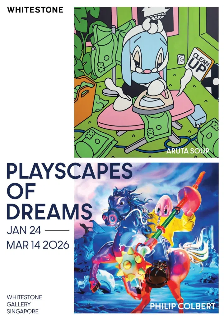 Singapore Art Week, Philip Colbert x Aruta Soup: Playscapes of Drams & Seas