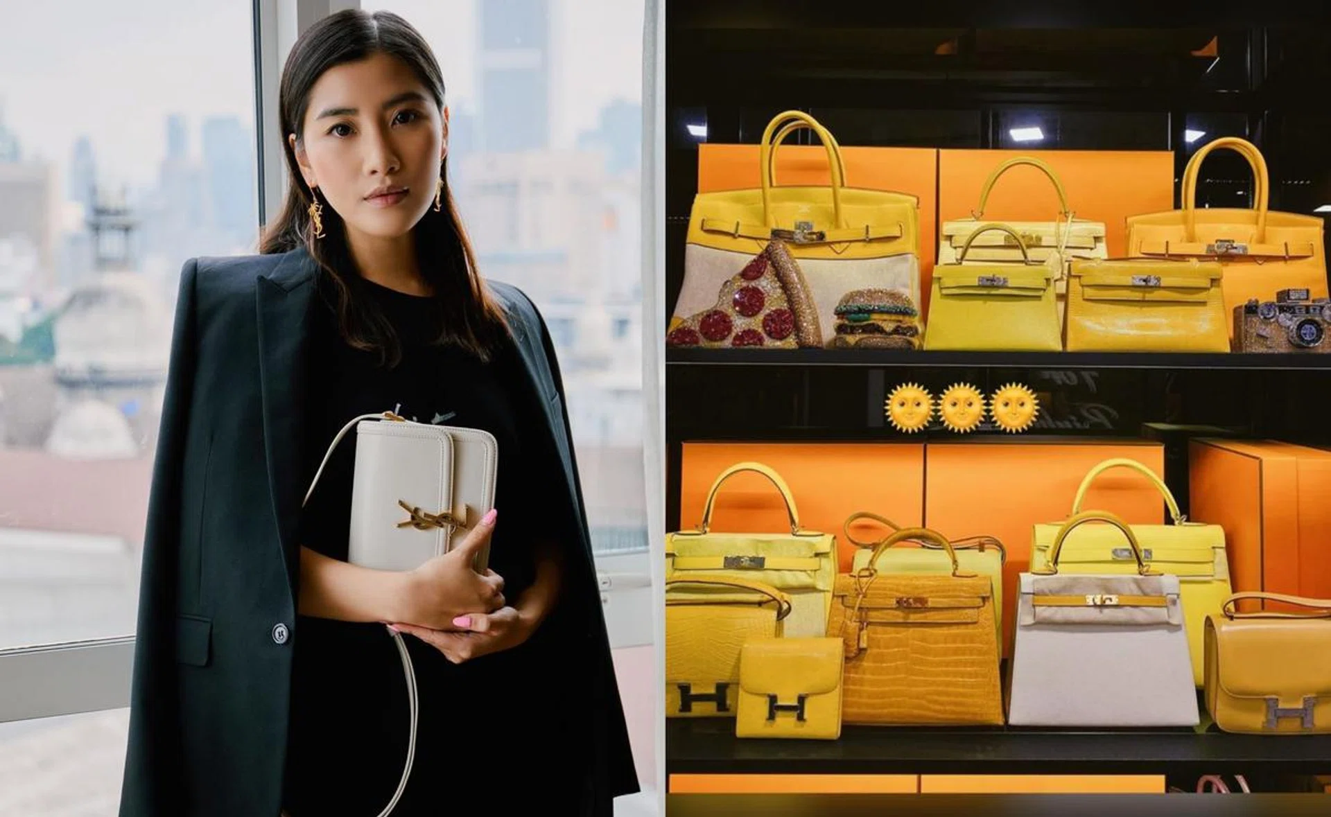 Malaysian billionaire heiress, Billionaire,Chryseis Tan,Socialite, Luxury Handbag, Handbag Collection,Fashion,Hermes Collection