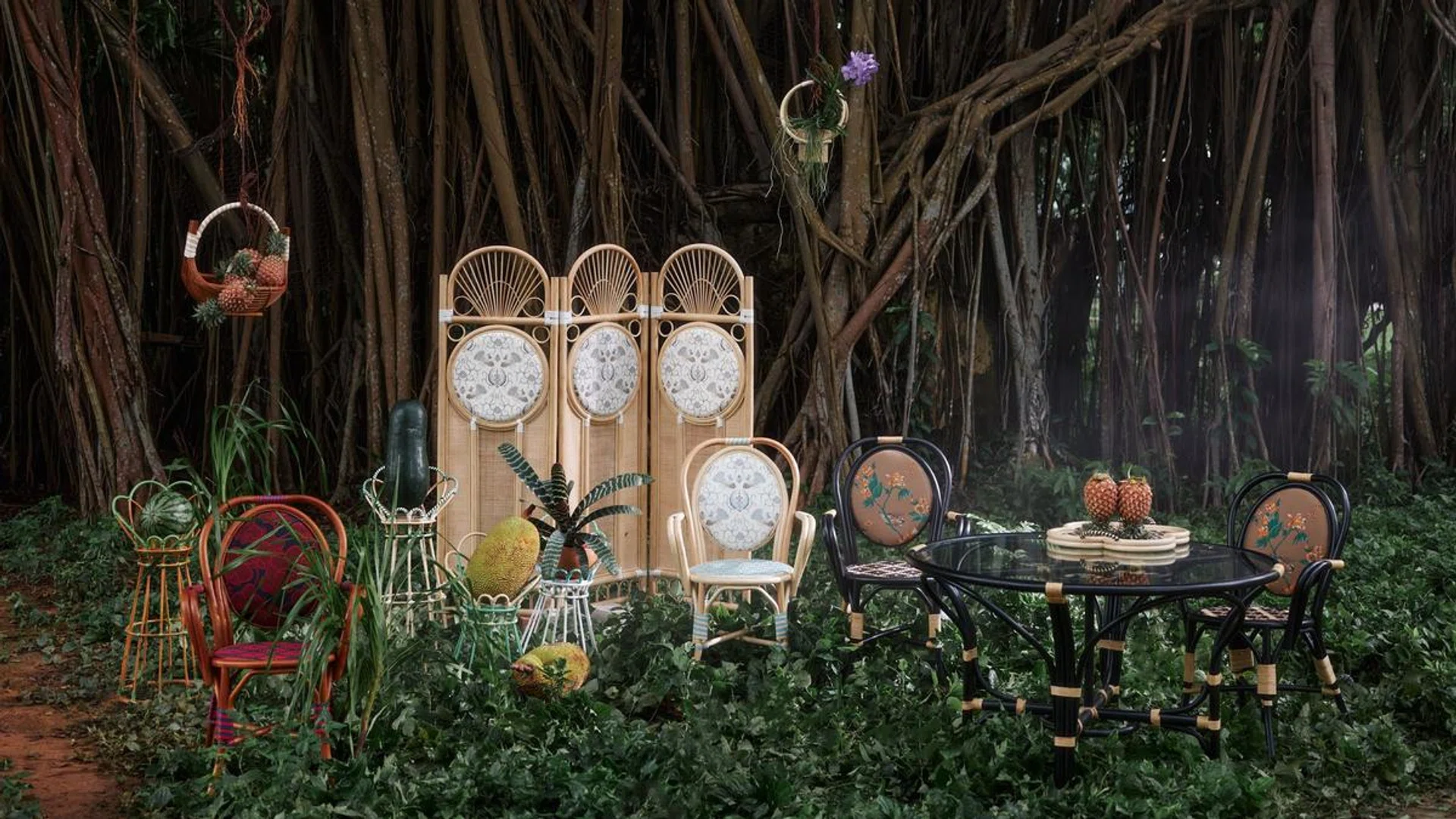 Ong Shumugan, Furniture, Rattan Collection
