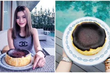Adeline Teo, BehindClosedDoors, baking, cooking, cakes, desserts, Basque Burnt Cheesecake, stay home, COVID-19, Lifestyle, Social Elite