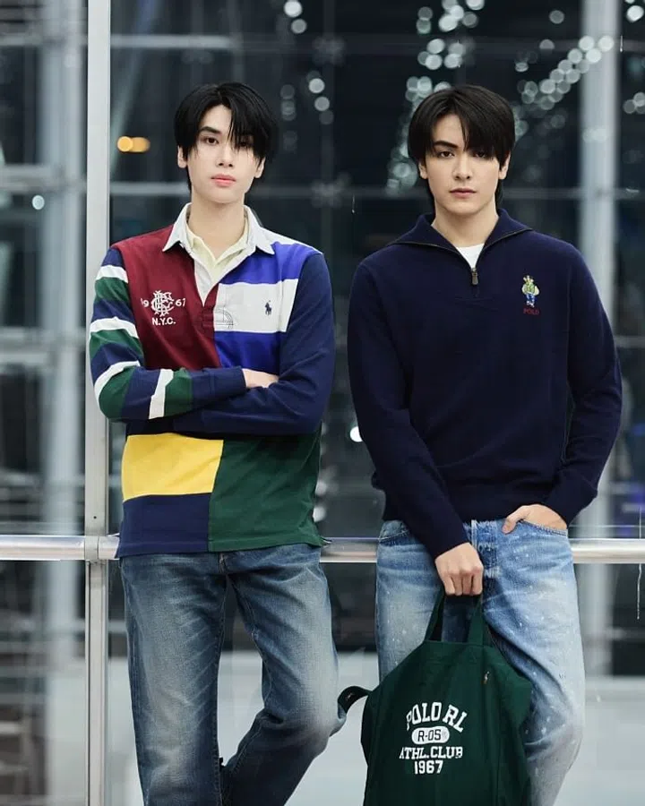 Polo Ralph Lauren, Airport Looks, Celebs, Joong, Dunk, Thai Celebs