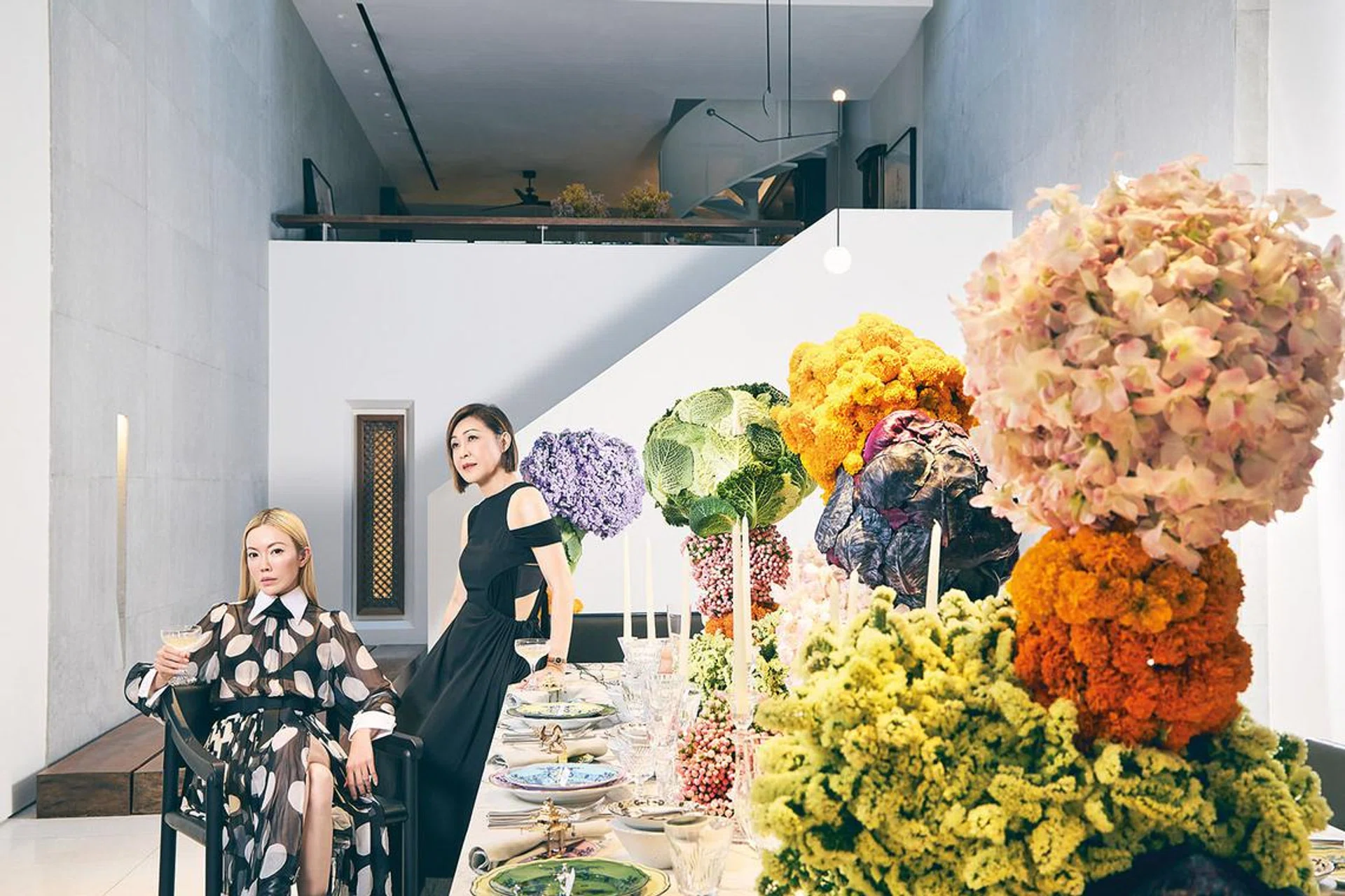 People, Social elite, Private dining, Home private dining, Home parties, Wendy Long, Eugenia Ong, fine dining. Chef